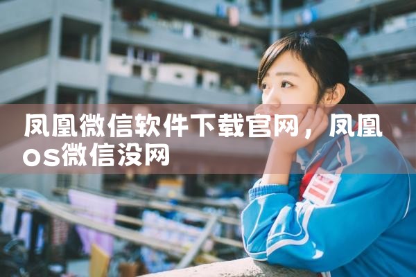 凤凰微信软件下载官网