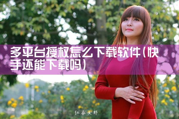 多平台授权怎么下载软件