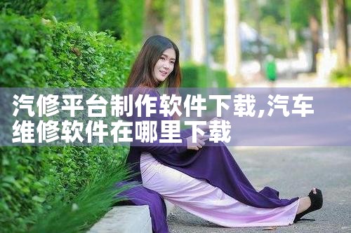 汽修平台制作软件下载